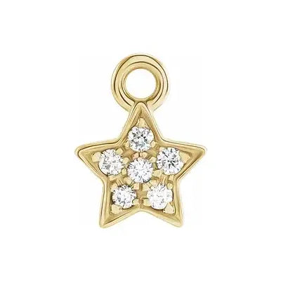 14k Gold Charms & Connectors