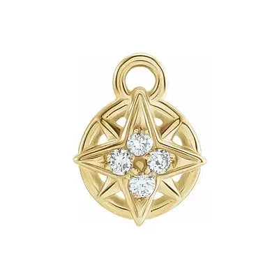 14k Gold Charms & Connectors