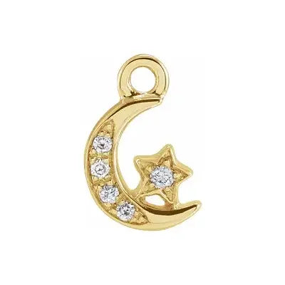 14k Gold Charms & Connectors