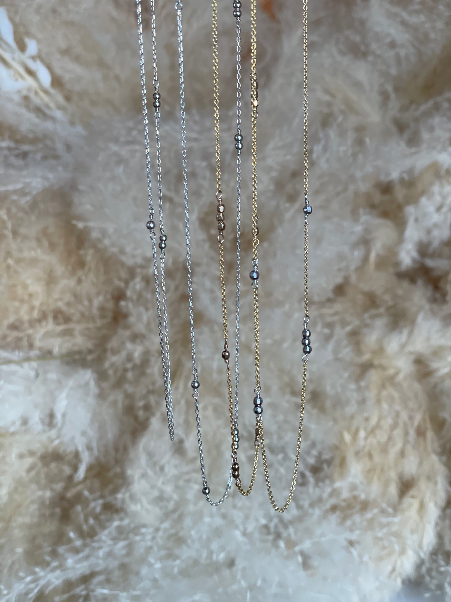 Rose Gold 14K Coded Necklace