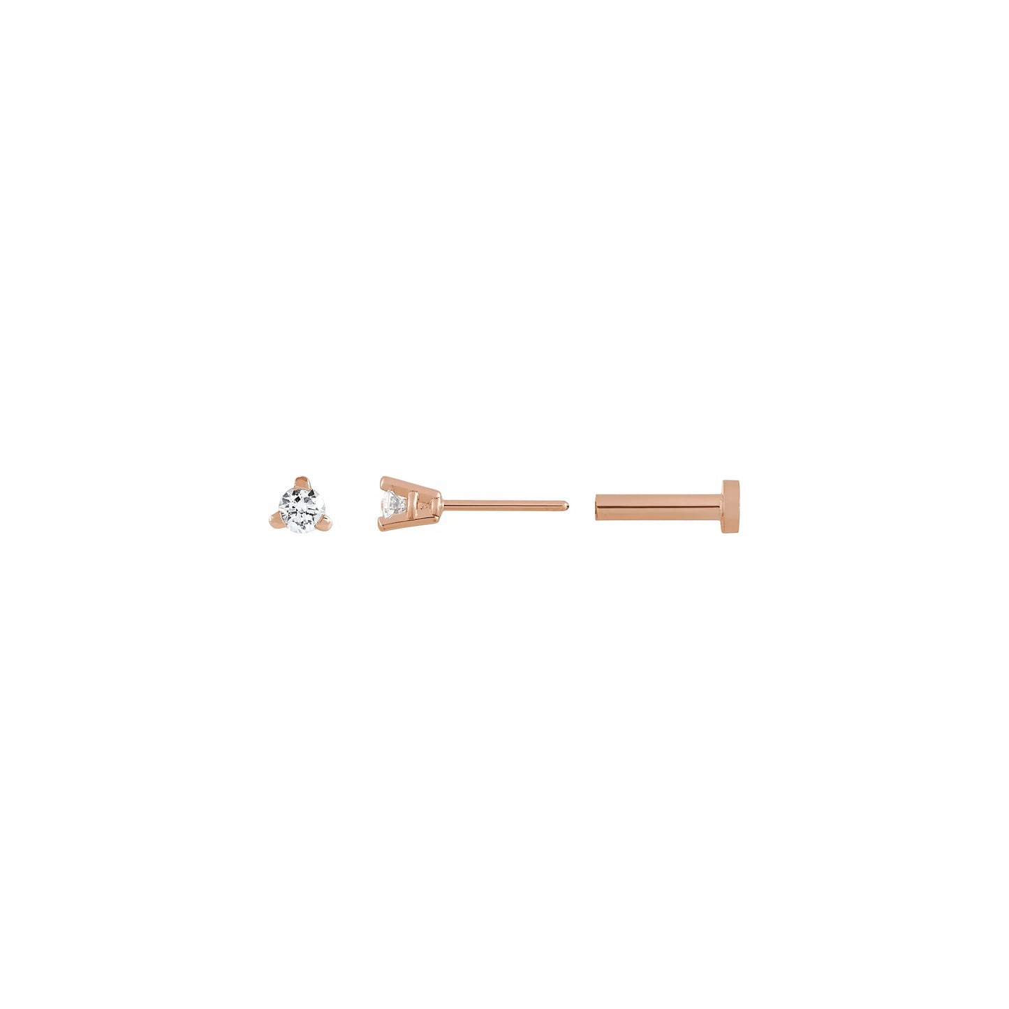 Studs 3 Prongs
