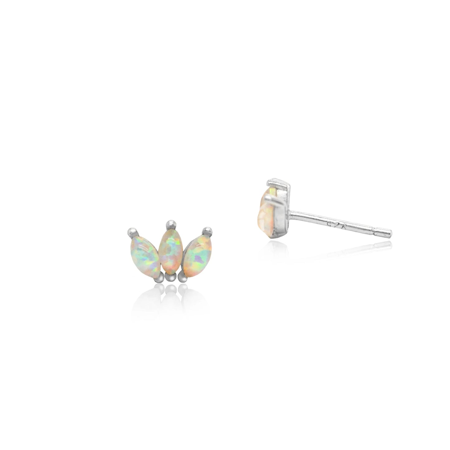 Opal Trio Studs