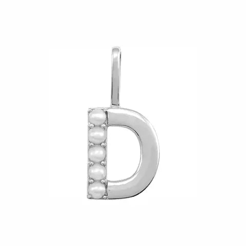 Pearl Initial Necklace