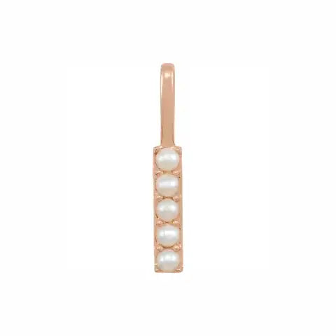 Pearl Initial Necklace