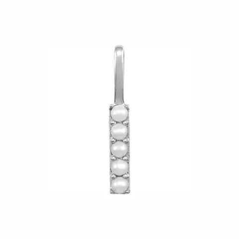 Pearl Initial Necklace