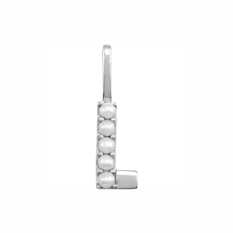 Pearl Initial Necklace