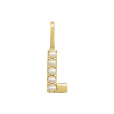 Pearl Initial Necklace