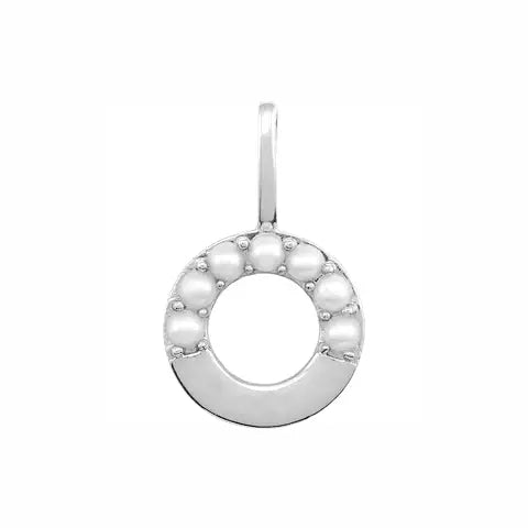Pearl Initial Necklace