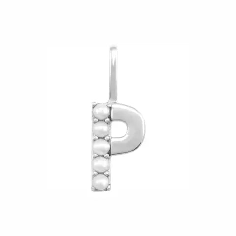 Pearl Initial Necklace