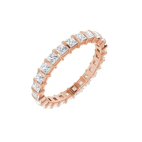 Classic Princess Bar Eternity Band