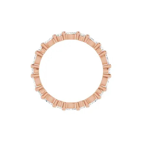 Mixed Shape Eternity Band