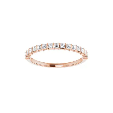 Petite Princess Bar Half Eternity Band