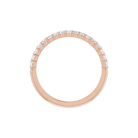 Petite Princess Bar Half Eternity Band