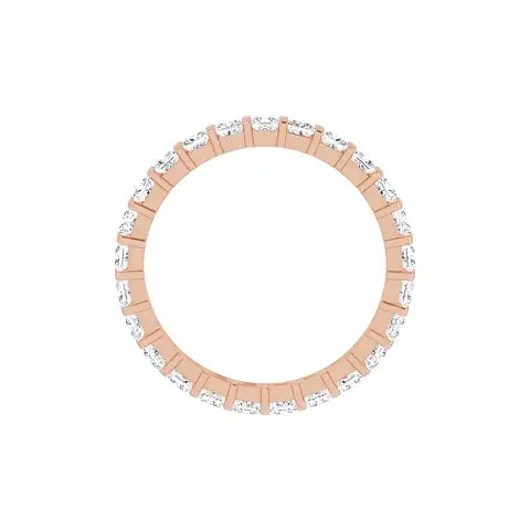 Classic Princess Bar Eternity Band