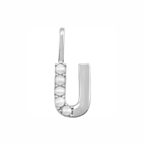 Pearl Initial Necklace