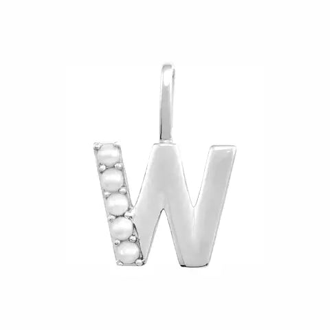 Pearl Initial Necklace