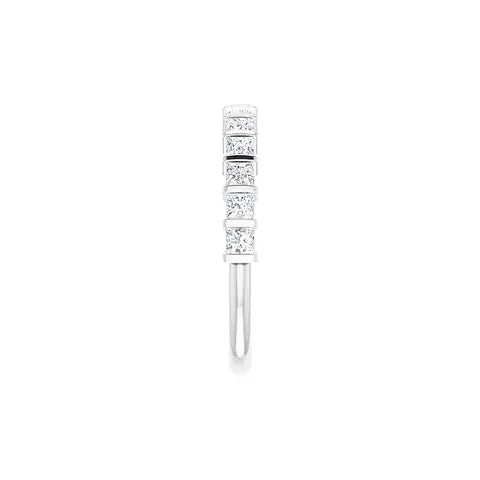 Classic Princess Bar Half Eternity Band