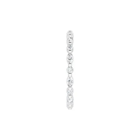 Mixed Shape Eternity Band