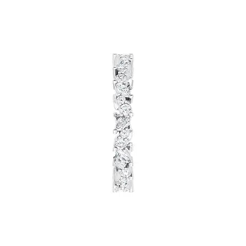 Marquise Round Eternity Band
