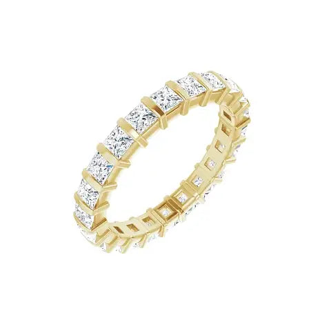 Classic Princess Bar Eternity Band