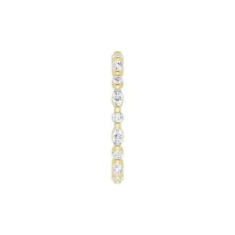 Mixed Shape Eternity Band