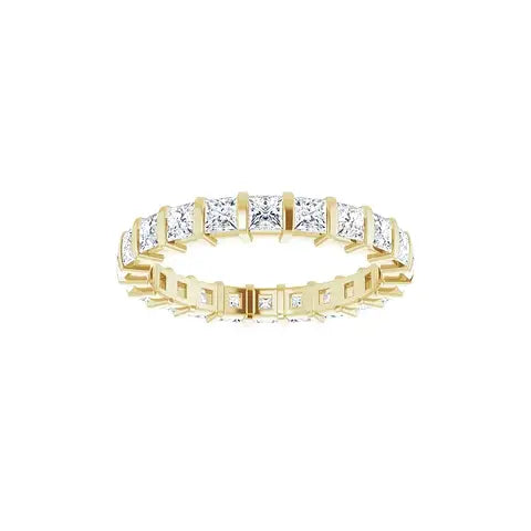 Classic Princess Bar Eternity Band