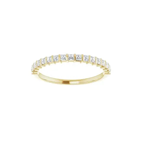 Petite Princess Bar Half Eternity Band