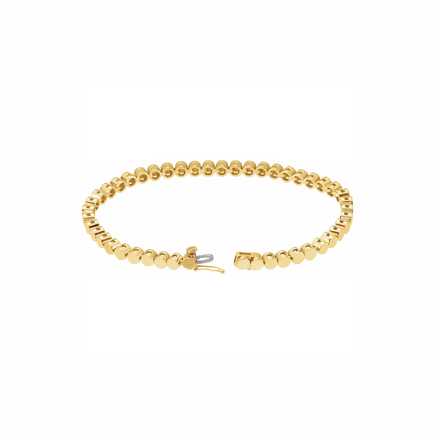 Flat Bead Bracelet