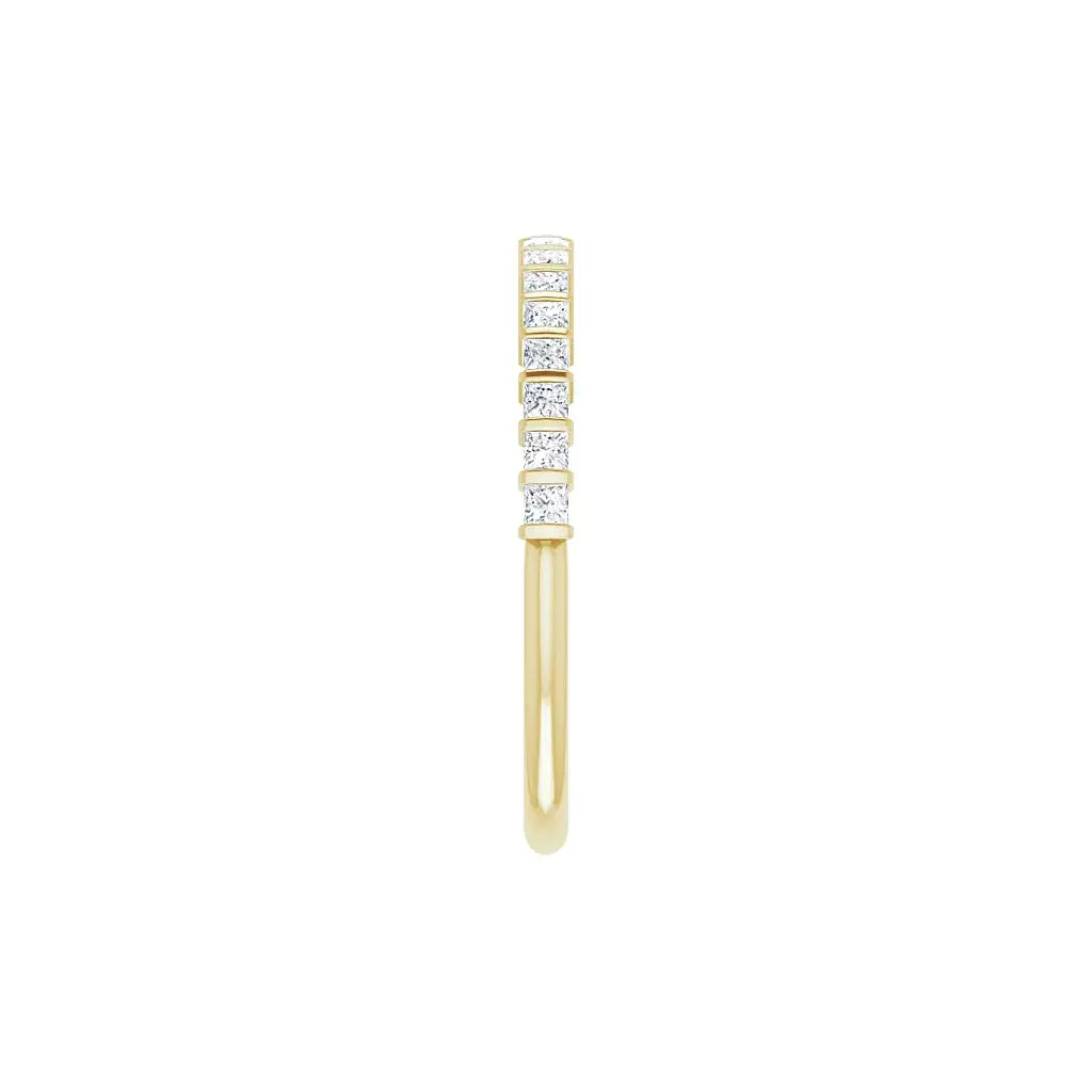 Petite Princess Bar Half Eternity Band