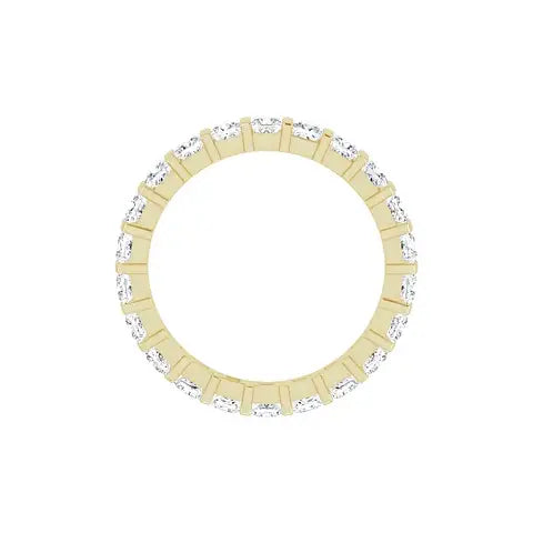 Classic Princess Bar Eternity Band