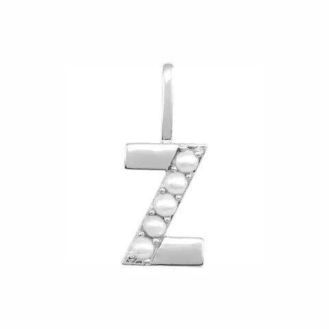 Pearl Initial Necklace