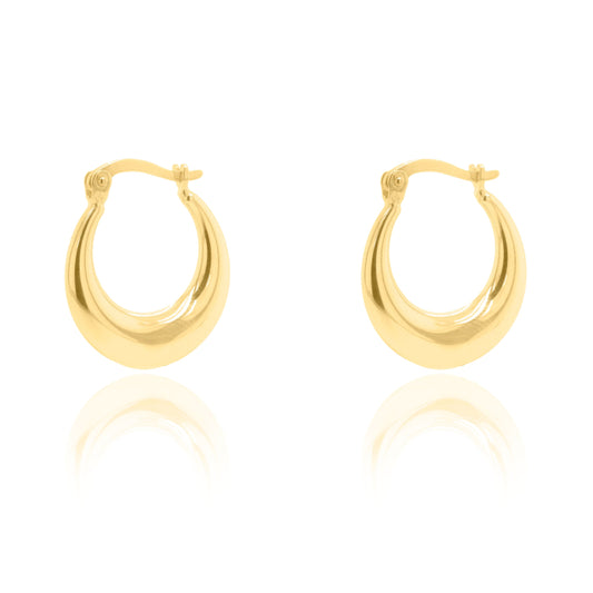 10K Tapered Hoops