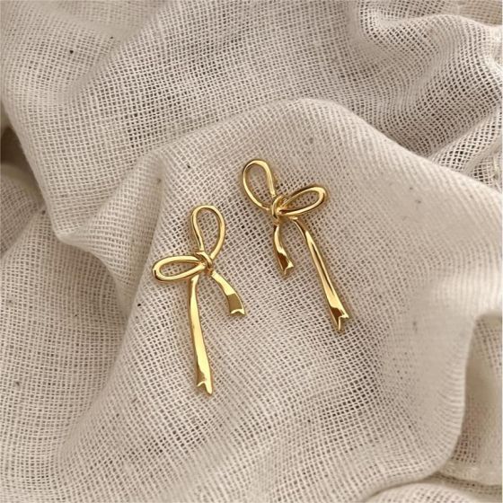 Bow Ribbon Earrings