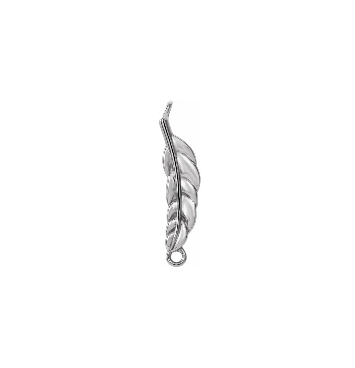 Feature Sterling Silver Connector Charm for permanent anklet