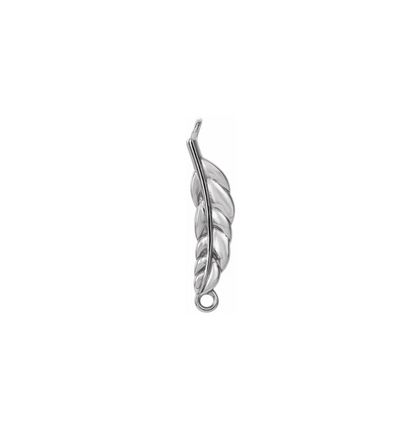Feature Sterling Silver Connector Charm for permanent anklet