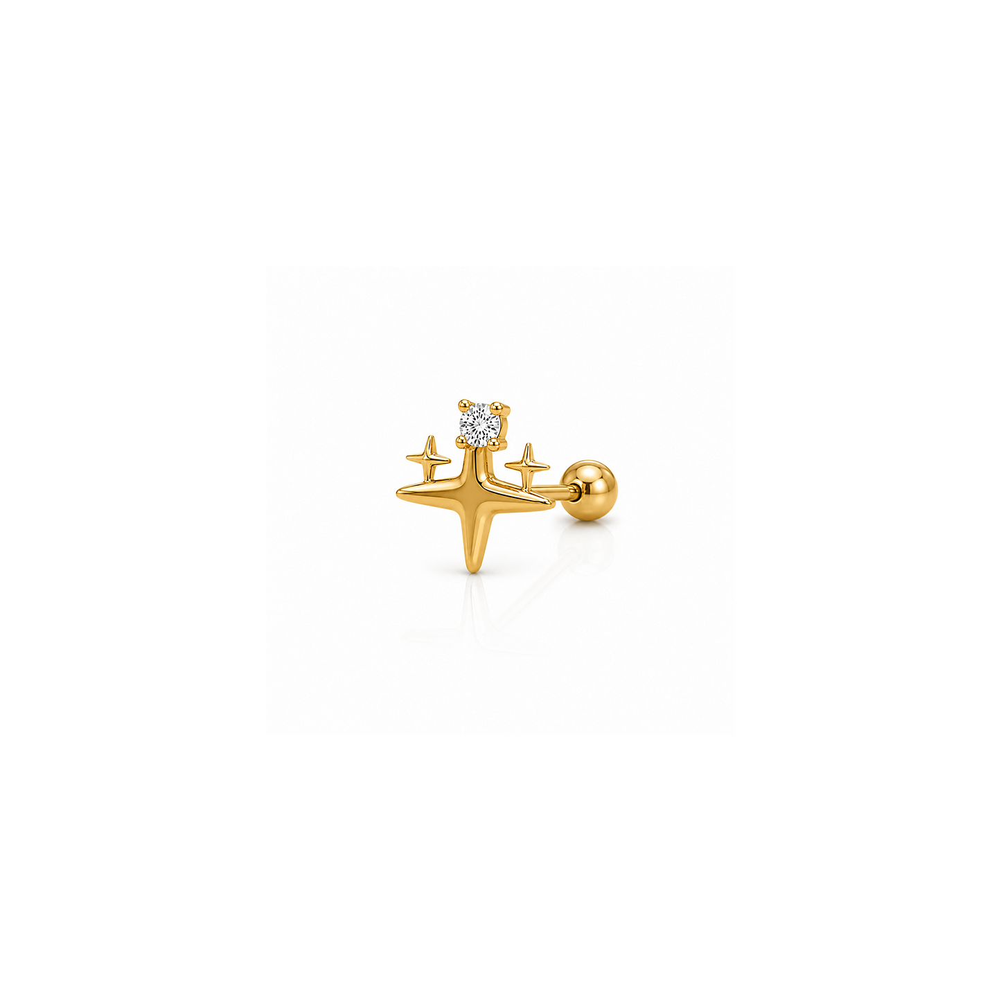 North Star CZ Studs