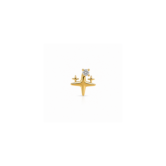 North Star CZ Studs