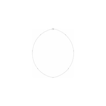 Diamond Necklace in white gold
