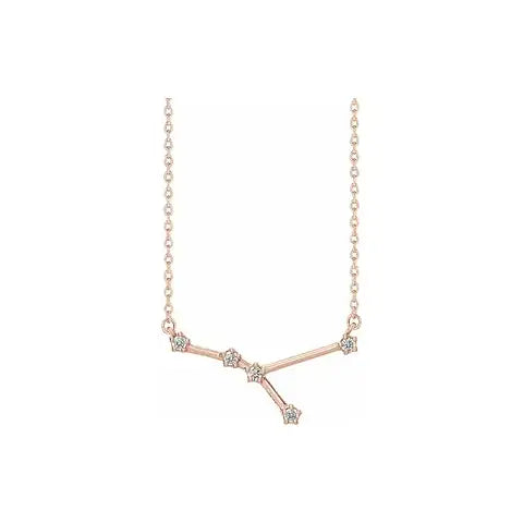 Celestial Zodiac, Cancer sign in rose gold