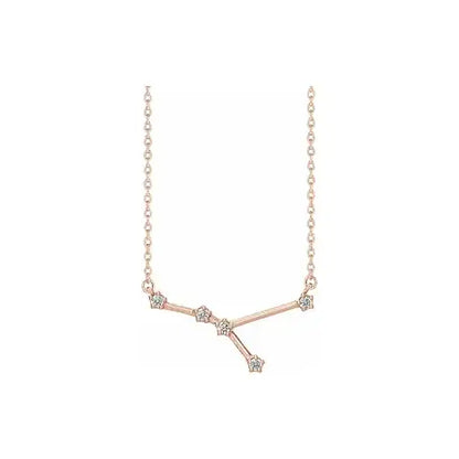 Celestial Zodiac, Cancer sign in rose gold