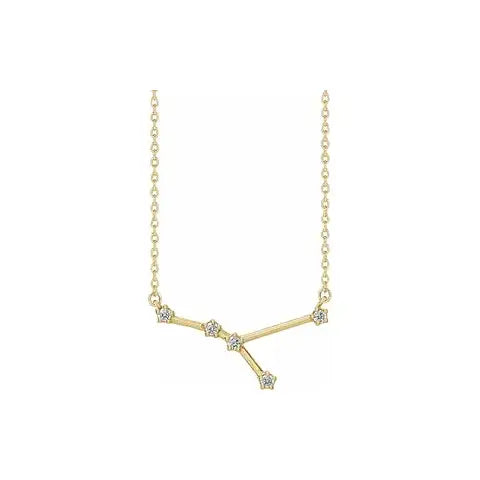 Celestial Zodiac, Cancer sign in yellow gold