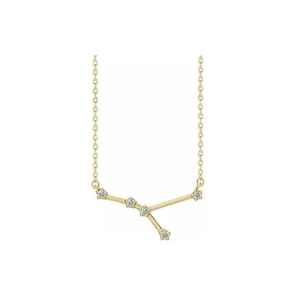 Celestial Zodiac, Cancer sign in yellow gold