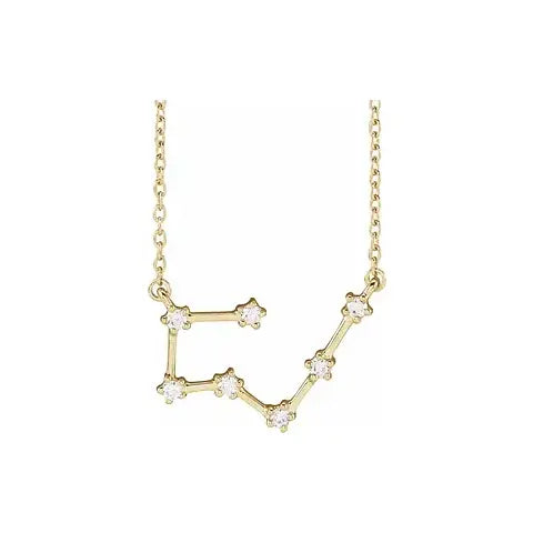 Celestial Zodiac, Taurus sign in yellow gold