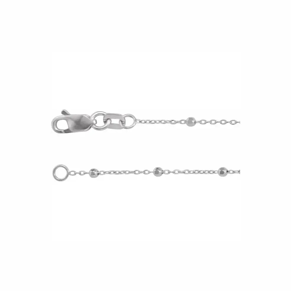Lydia Bracelet in white gold, close-up