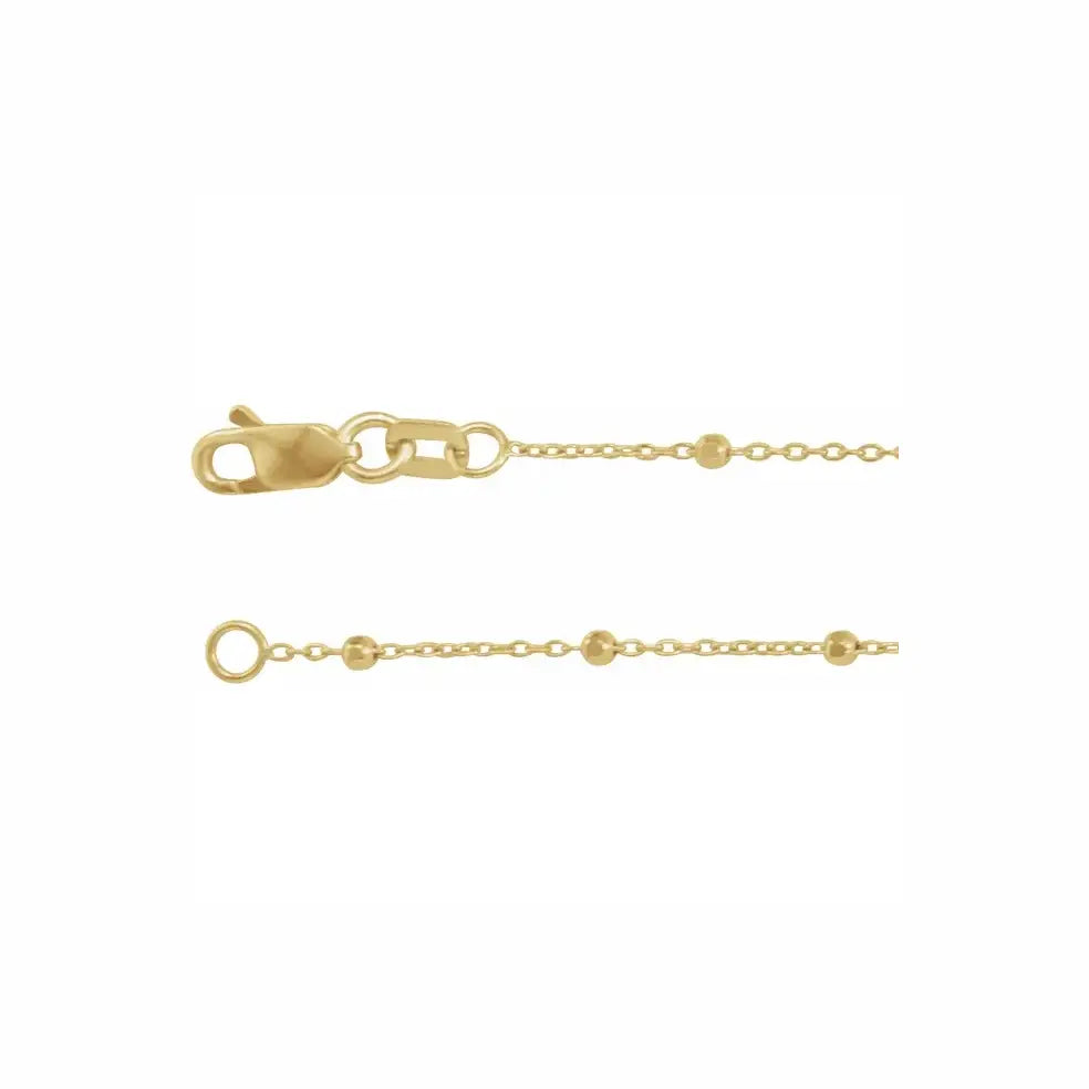 Lydia Bracelet in yellow gold, close-up